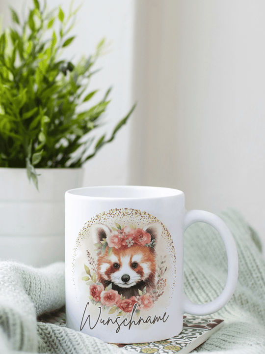 ROTER PANDA Tasse - Alles auf Anfang - personalisierte Geschenke für Frauen