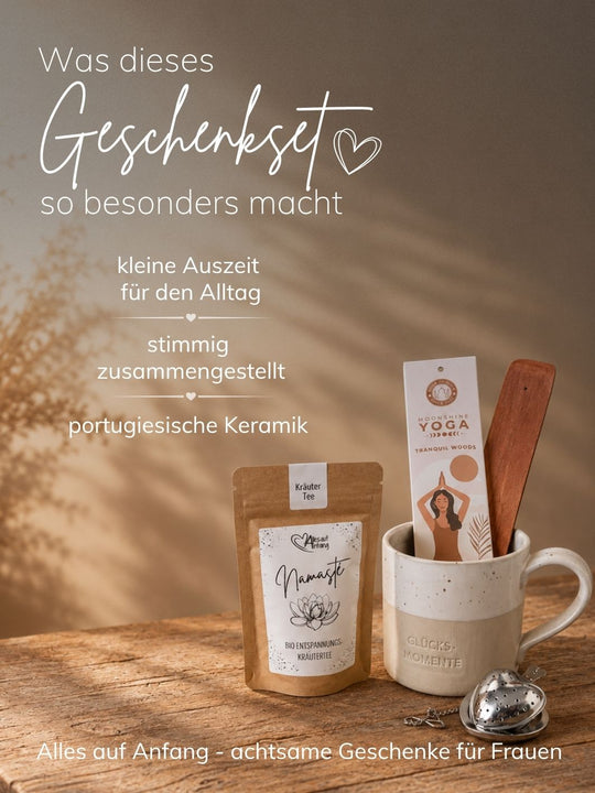Ruhemoment Geschenkset - achtsame Geschenke für Frauen bei Alles auf Anfang
