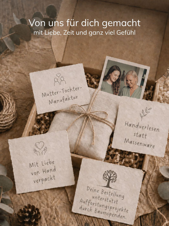 Alles auf Anfang - achtsame Geschenke für Frauen aus Bedburg, NRW