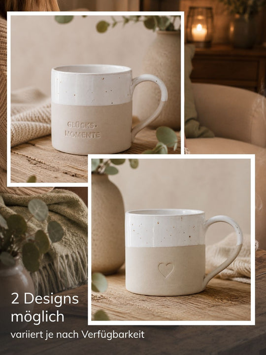 Eulenschnitt Tasse groß - achtsame Geschenke für Frauen bei Alles auf Anfang