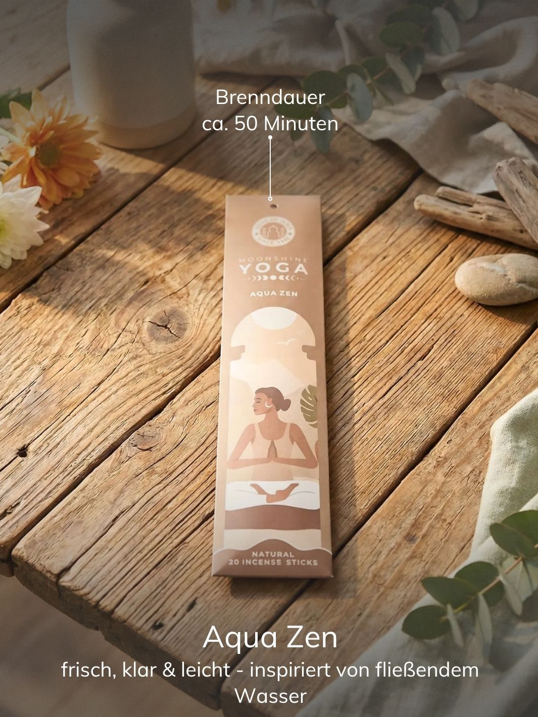 Räucherstäbchen klar &amp; Frisch-  achtsame Geschenke für Frauen bei Alles auf Anfang