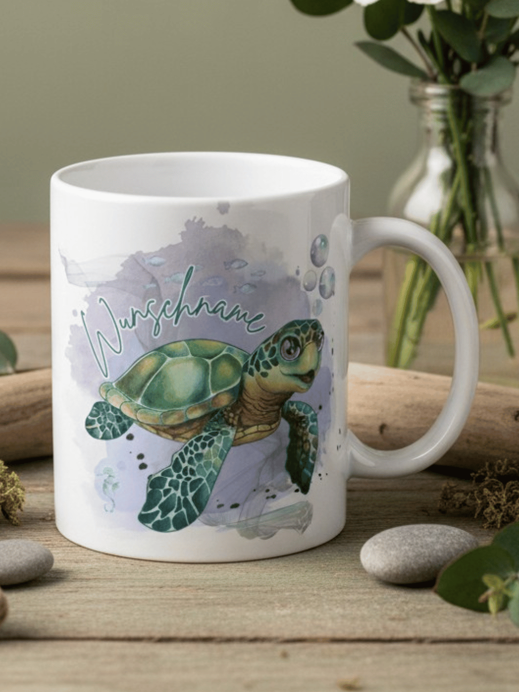 SCHILDKRÖTE Tasse - Alles auf Anfang - personalisierte Geschenke für Frauen