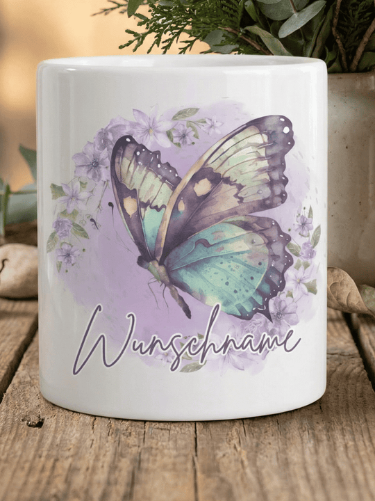 SCHMETTERLING Spardose - Alles auf Anfang - personalisierte Geschenke für Frauen