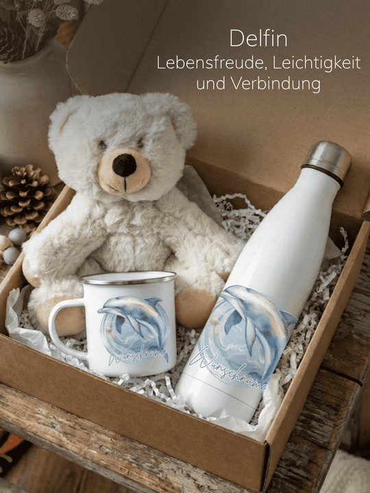 DELFIN - SEELENTIER Geschenkbox (Motiv auswählbar) - achtsame Geschenke für Frauen bei Alles auf Anfang in Bedburg, NRW