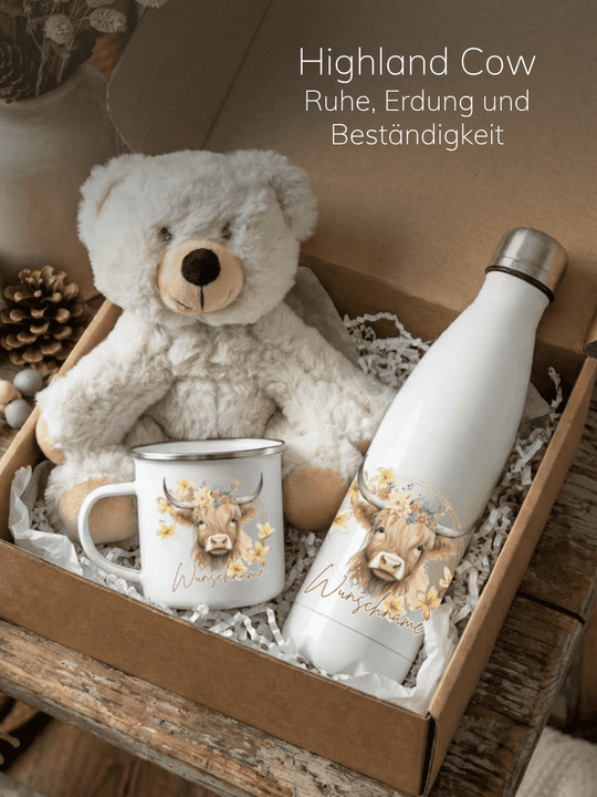 HIGHLAND COW - SEELENTIER Geschenkbox (Motiv auswählbar) - achtsame Geschenke für Frauen bei Alles auf Anfang in Bedburg, NRW
