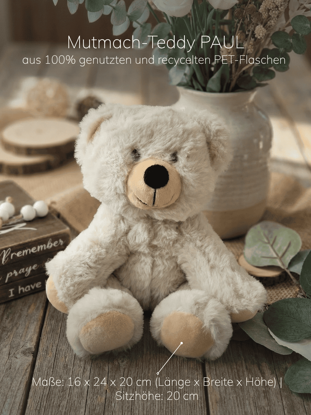 Mutmach-Bär Paul. Achtsame Geschenke für Frauen bei Alles auf Anfang in Bedburg, NRW