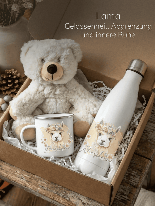 LAMA - SEELENTIER Geschenkbox (Motiv auswählbar) - achtsame Geschenke für Frauen bei Alles auf Anfang in Bedburg, NRW