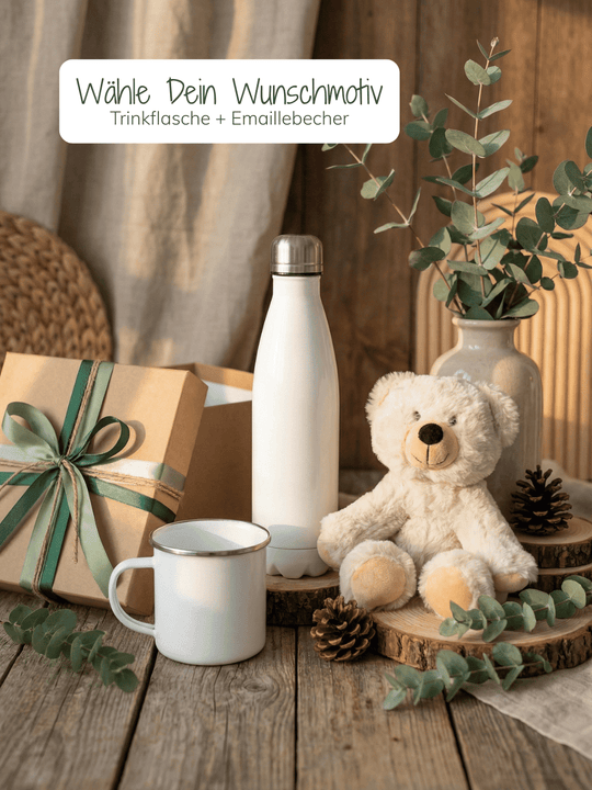 SEELENTIER Geschenkbox (Motiv auswählbar) - Alles auf Anfang - personalisierte Geschenke für Frauen