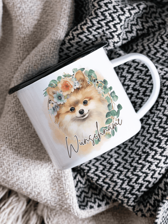 SPITZ Emaillebecher - Alles auf Anfang - personalisierte Geschenke für Frauen