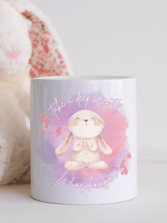 Take a deep breath Spardose personalisiert - Alles auf Anfang - Geschenke für Frauen