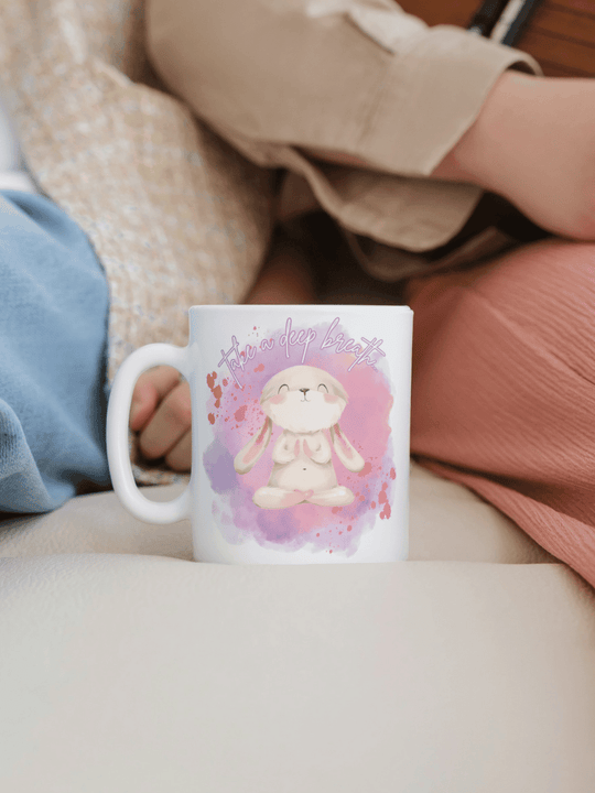 TAKE A DEEP BREATH Tasse - Geschenke für Frauen