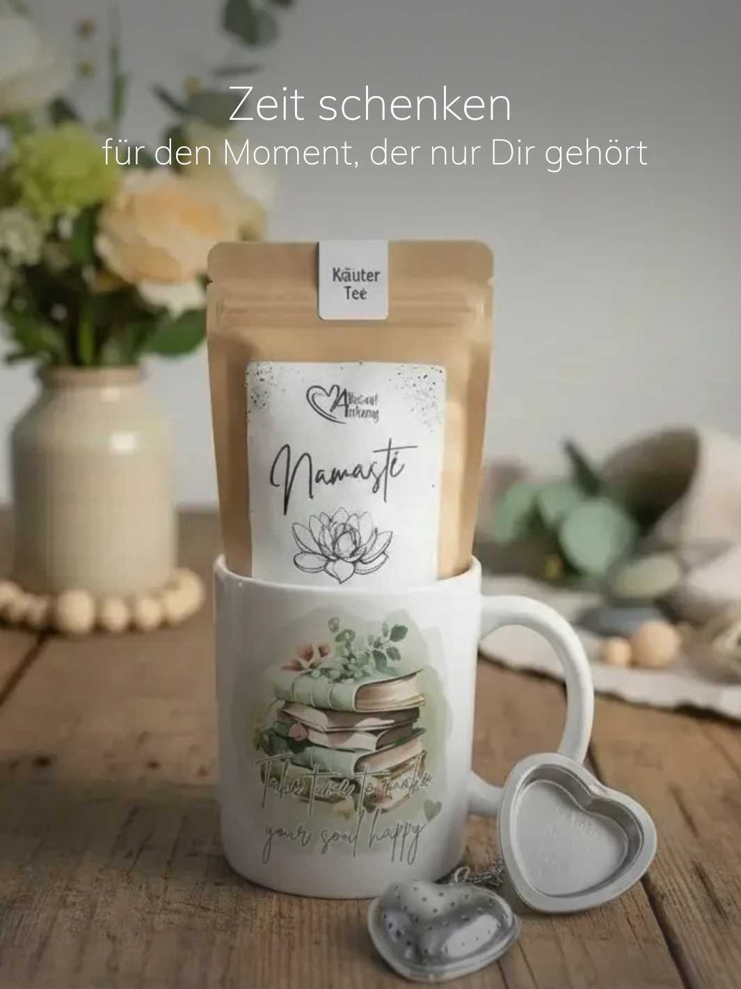 kleines Geschenkset Take Time - achtsame Geschenke für Frauen von Alles auf Anfang aus Bedburg, NRW