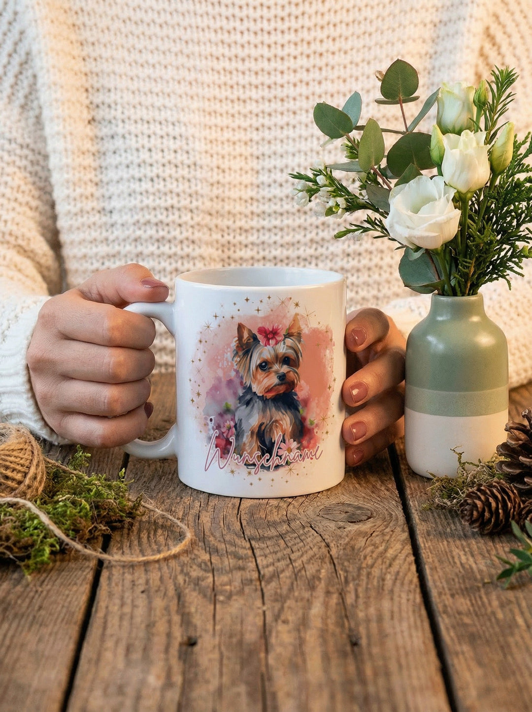 TERRIER Tasse - Alles auf Anfang - personalisierte Geschenke für Frauen