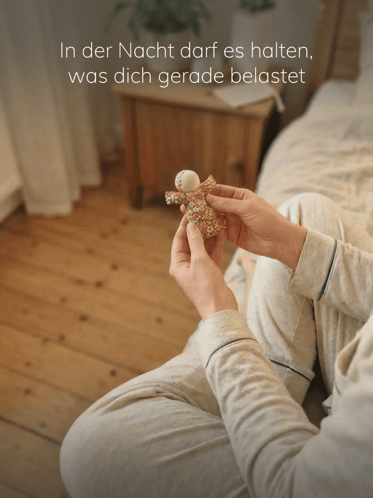 Sorgenpüppchen als symbolischer Mutmacher. Achtsame Geschenke für Frauen bei Alles auf Anfang in Bedburg, NRW