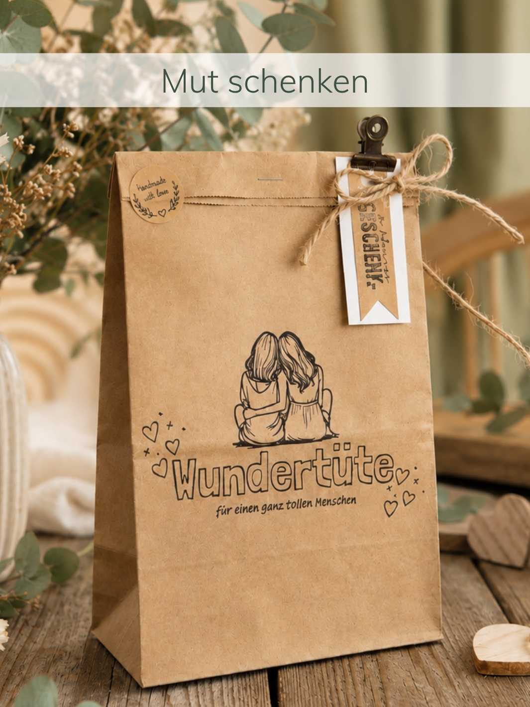 Du schaffst das Wundertüte - achtsame Geschenke für Frauen bei Alles auf Anfang in Bedburg NRW