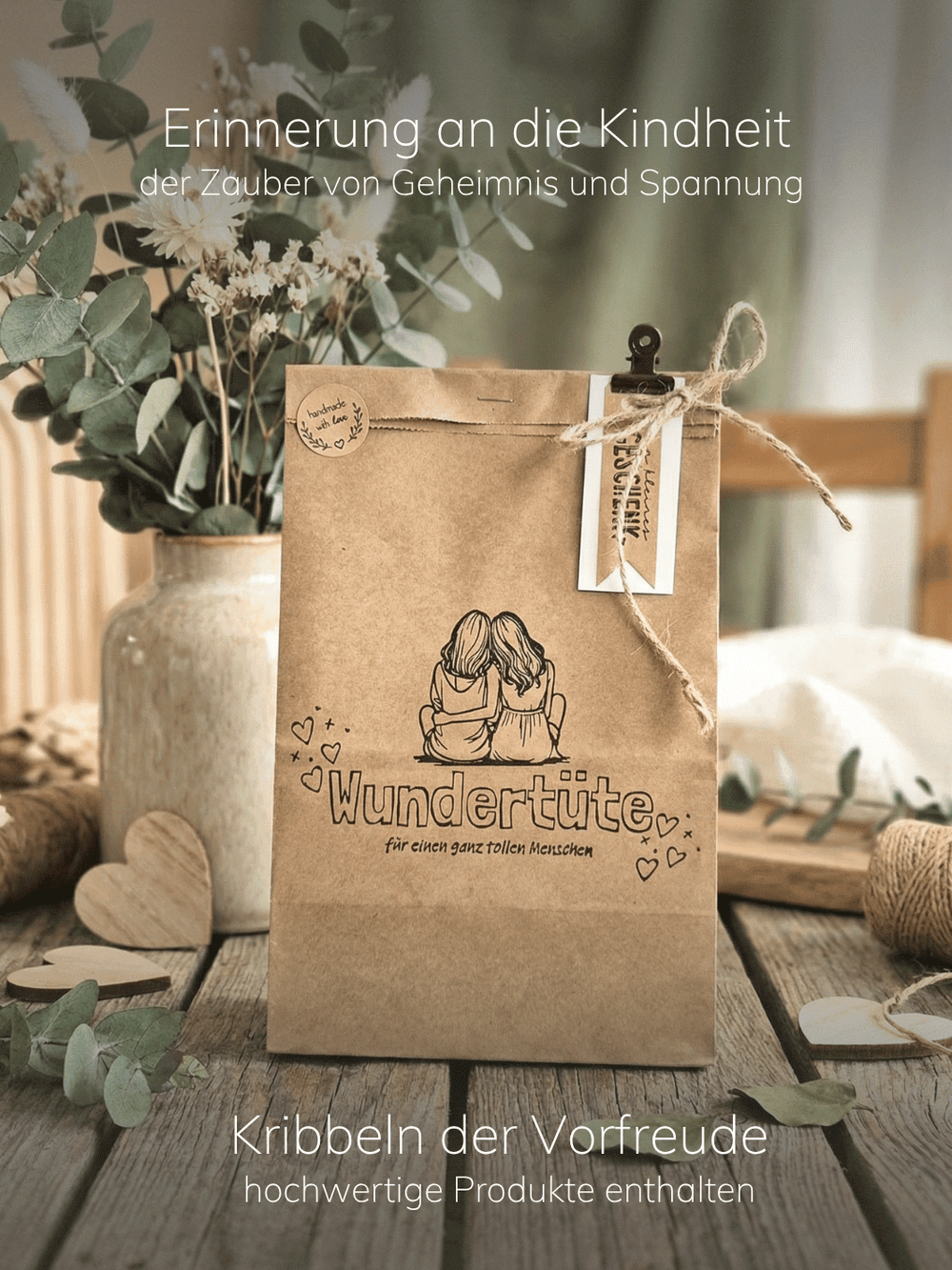 Nachhaltige Wundertüten für Frauen – liebevoll gepackt. Achtsames Geschenke für Frauen bei Alles auf Anfang in Bedburg (NRW)