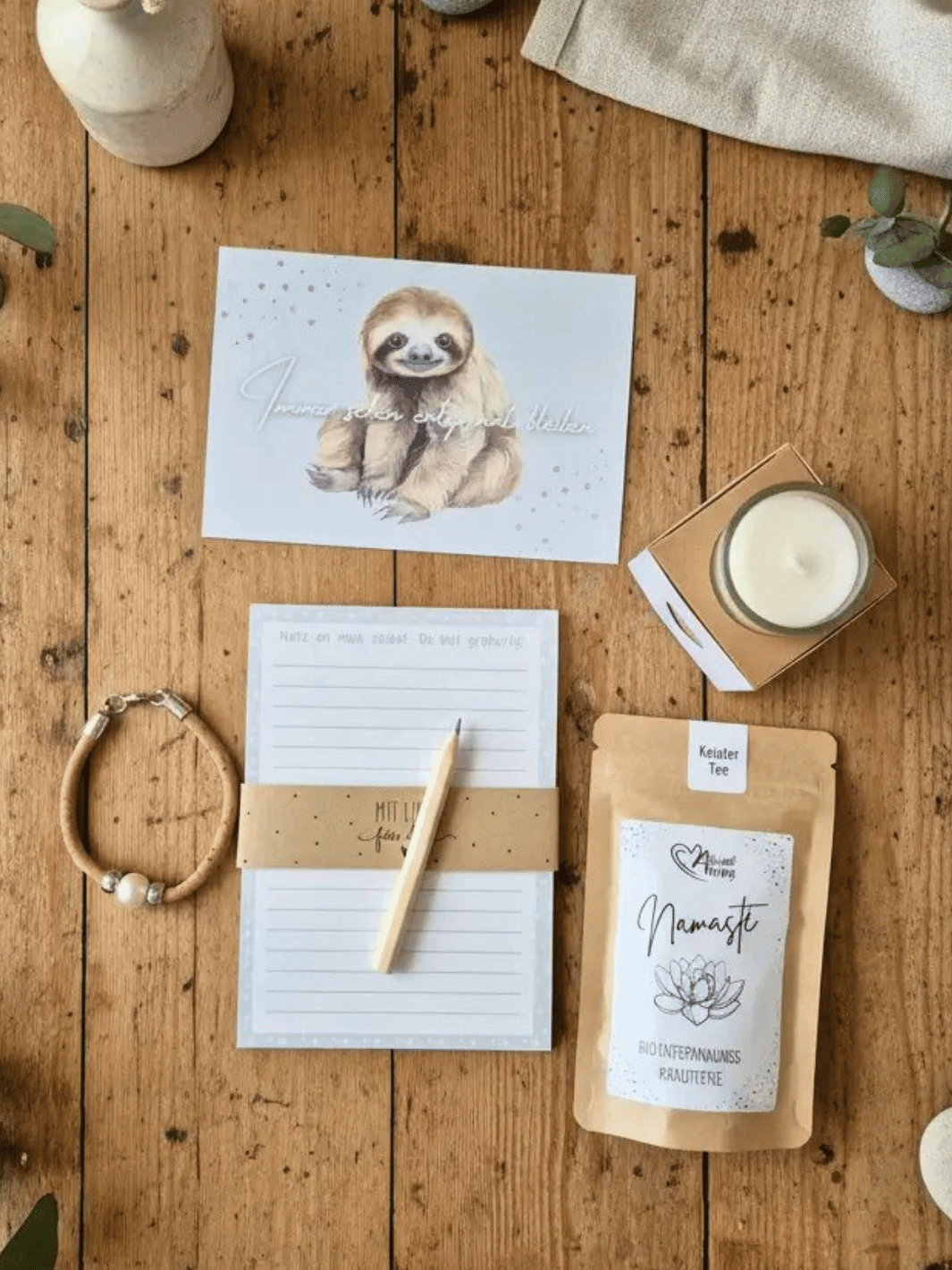 Wundertüte "von Herzen" Inhalt - achtsame Geschenke für Frauen bei Alles auf Anfang in Bedburg, NRW