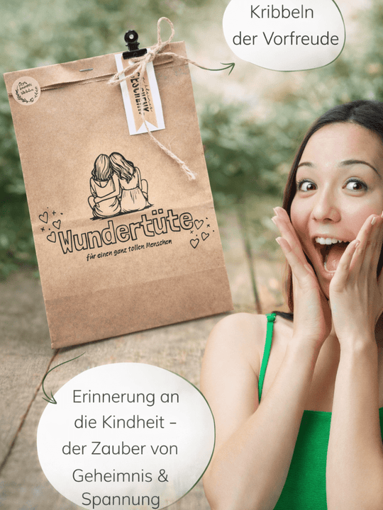 Nachhaltige Wundertüten für Frauen – liebevoll gepackt. Achtsames Geschenke für Frauen bei Alles auf Anfang in Bedburg (NRW)