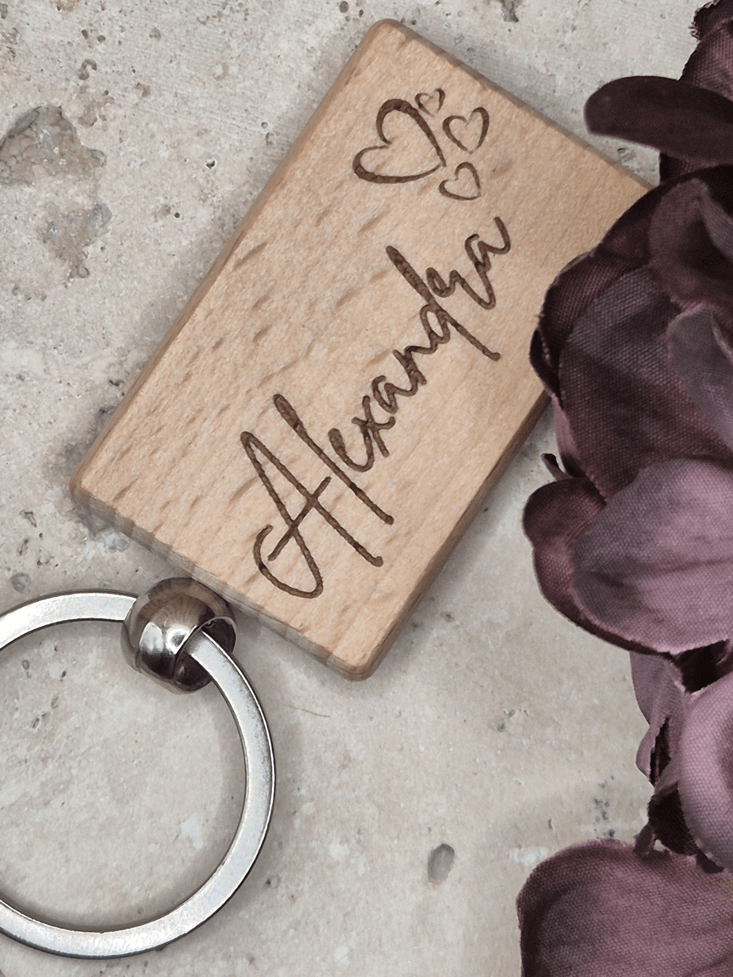 WUNSCHNAME Schlüsselanhänger - Alles auf Anfang - personalisierte Geschenke für Frauen