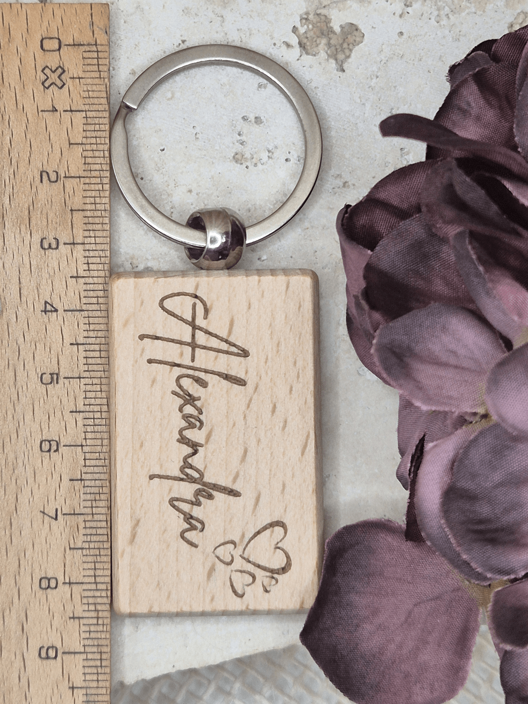 WUNSCHNAME Schlüsselanhänger - Alles auf Anfang - personalisierte Geschenke für Frauen