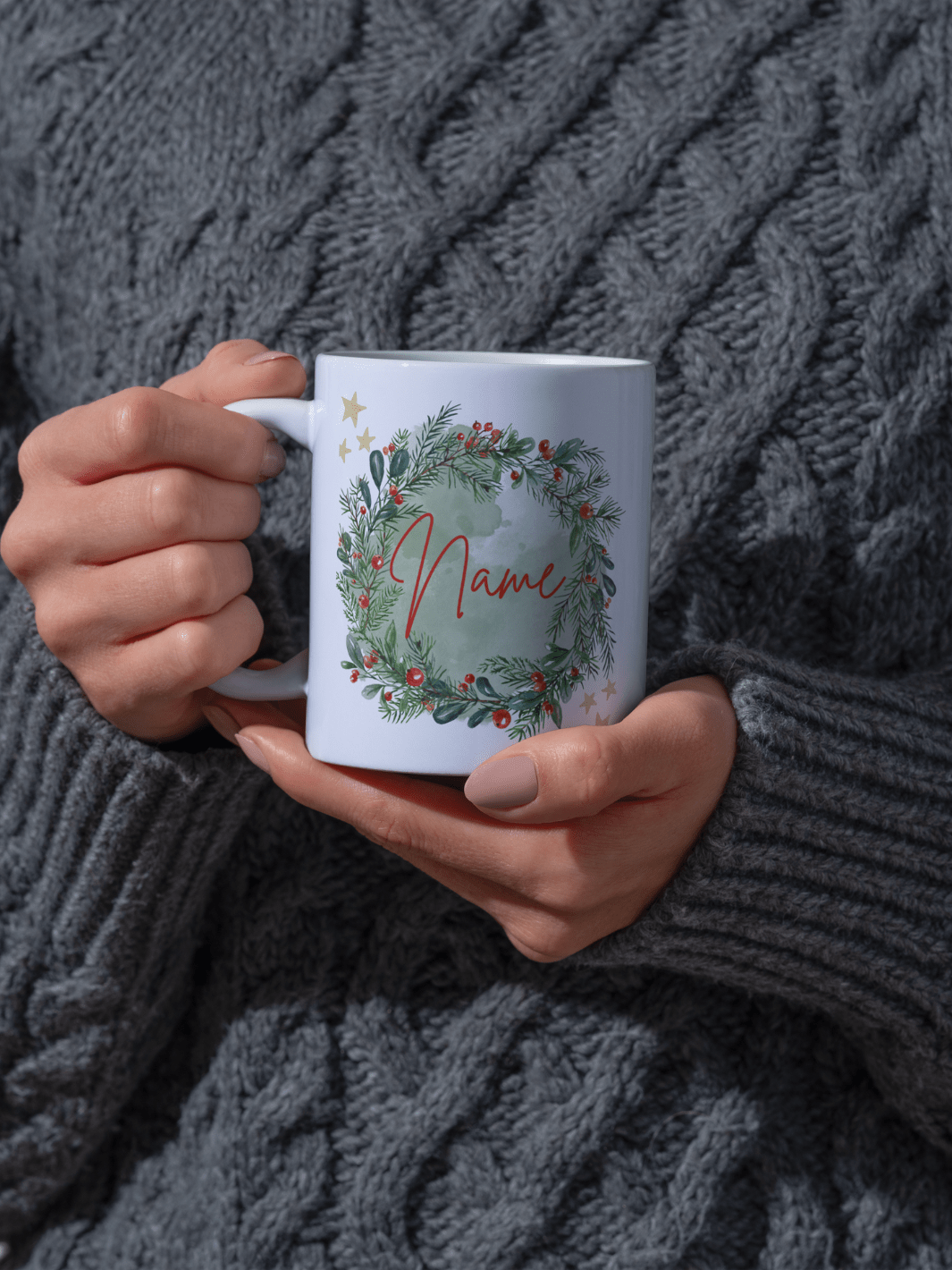 Motiv WEIHNACHTSBÄR Tasse (personalisierbar) - achtsame Geschenke für Frauen bei Alles auf Anfang in Bedburg, NRW