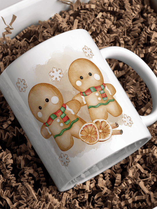 Lebkuchenmann Tasse - personalisiert mit Name - Alles auf Anfang - Geschenke für Frauen

