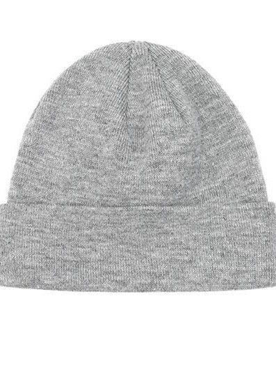 Beanie hellgrau meliert