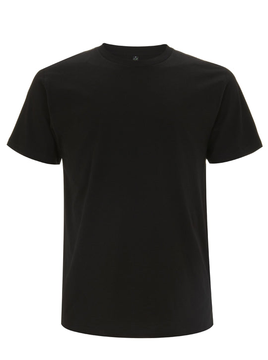 Unisex /Herren Basic T-Shirt schwarz