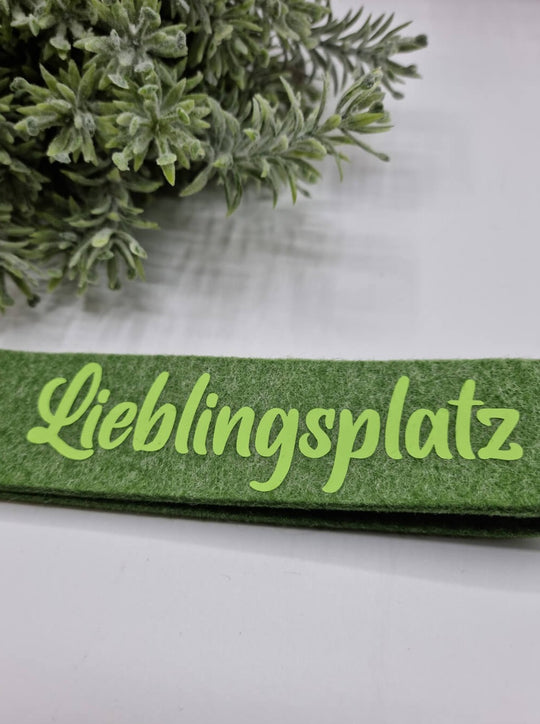 Schlüsselanhänger Lieblingsplatz seegras